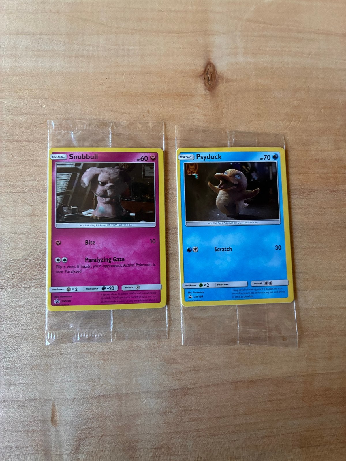 Pokemon Promo Kaarten Snubbull & Psyduck, Hobby en Vrije tijd, Verzamelkaartspellen | Pokémon, Ophalen of Verzenden, Nieuw, Meerdere kaarten