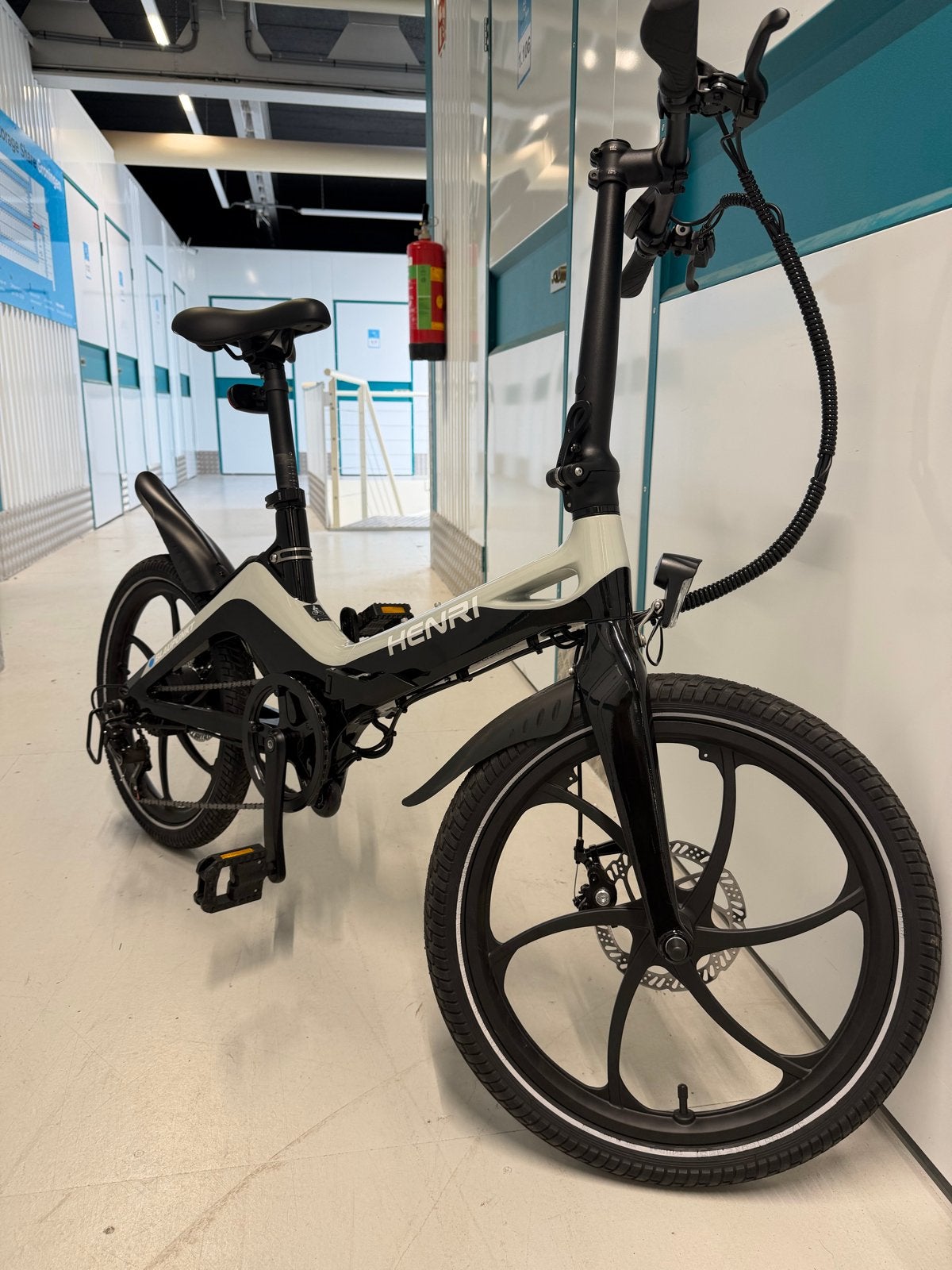 Blaupunkt Henri Vouwfiets / Elektrische Fiets, Fietsen en Brommers, Zo goed als nieuw, Minder dan 47 cm, 50 km per accu of meer