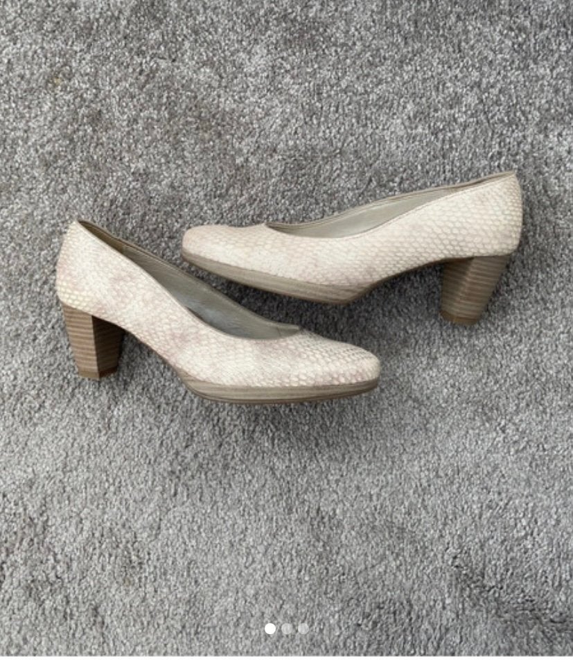 Pumps Ara 37,5 nude beige nude zgan, Pumps, Ophalen of Verzenden, Zo goed als nieuw, Roze
