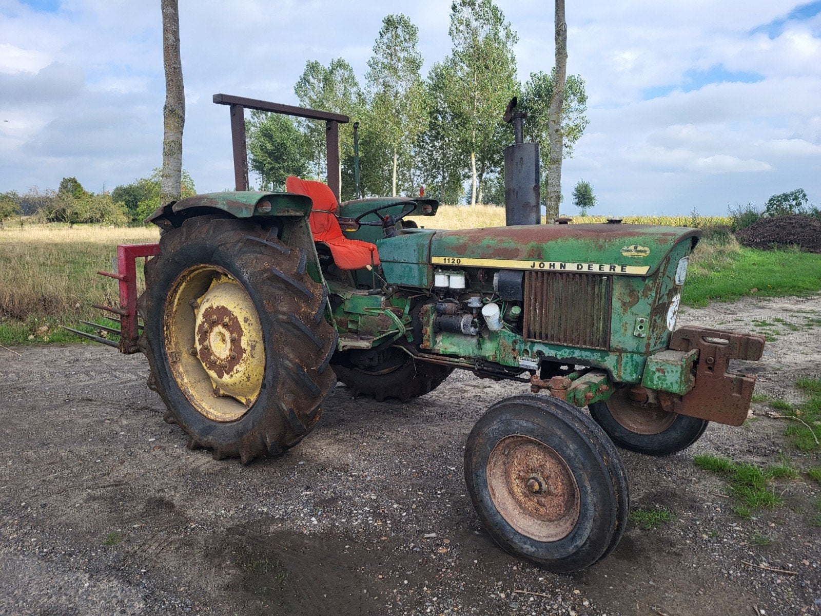 John Deere 1120 met kenteken, Ophalen, Gebruikt, Tot 80 Pk, John Deere