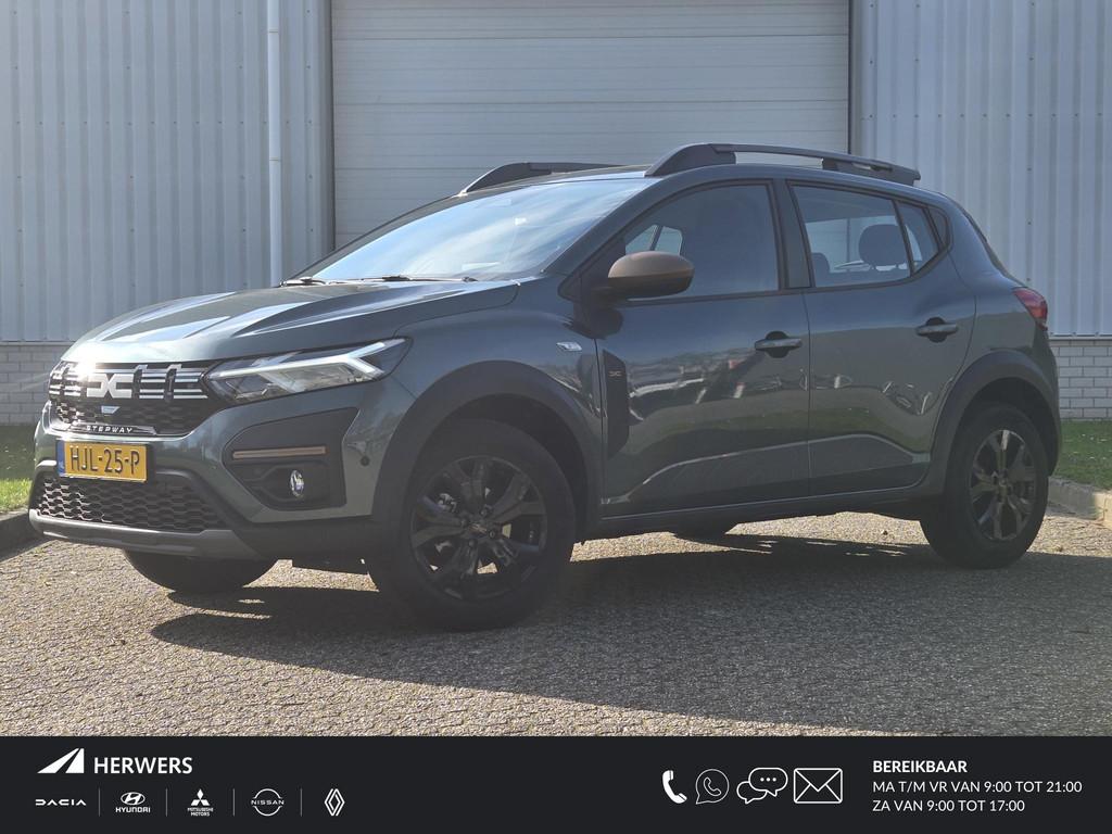 Dacia Sandero Stepway 1.0 TCe 100 ECO-G Extreme / Dodehoekde, Auto's, Dacia, Voorwielaandrijving, Gebruikt, Euro 6, 610 kg