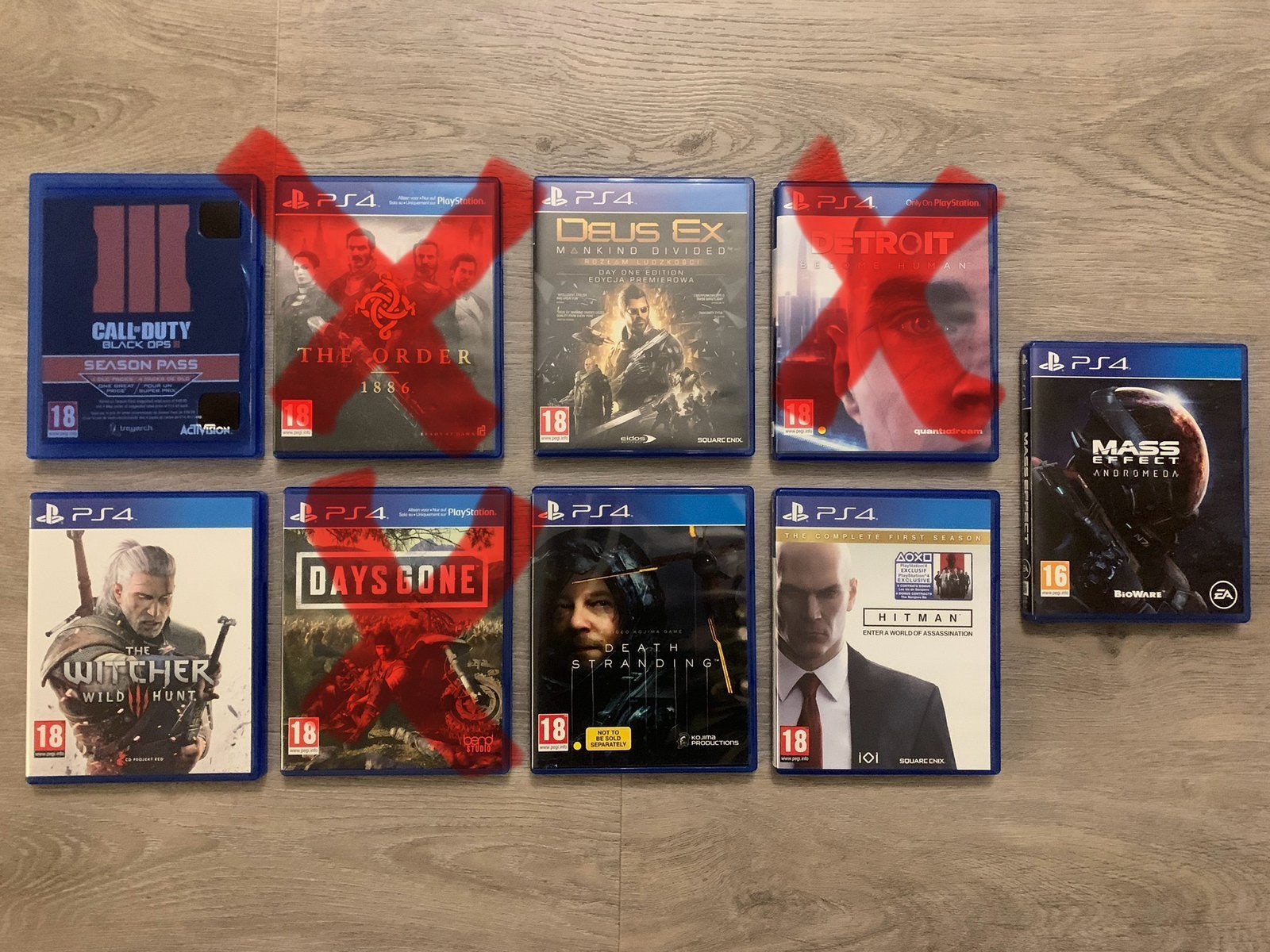 Diverse PS4 spelletjes, Avontuur en Actie, Online, Vanaf 18 jaar, 1 speler