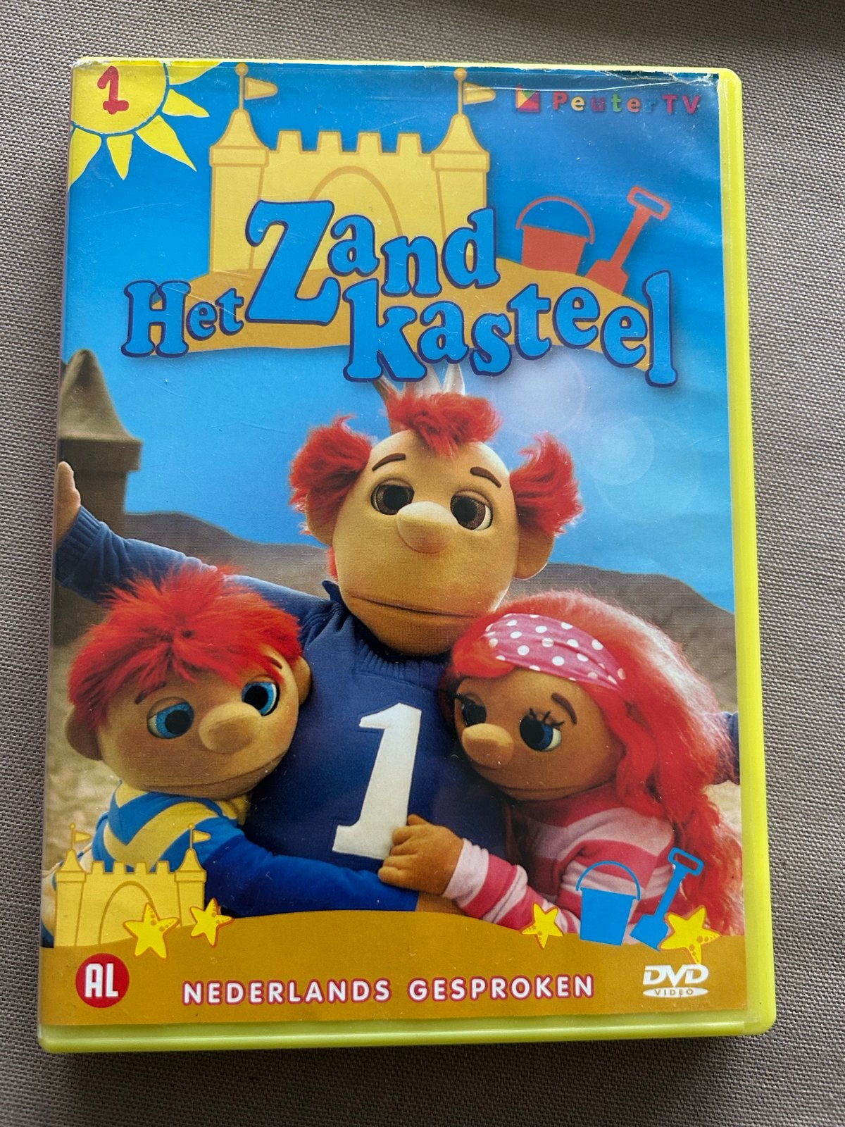 Het Zandkasteel DVD - Deel 1 - Nederlands Gesproken, Gebruikt, Alle leeftijden, Tv-serie, Familie
