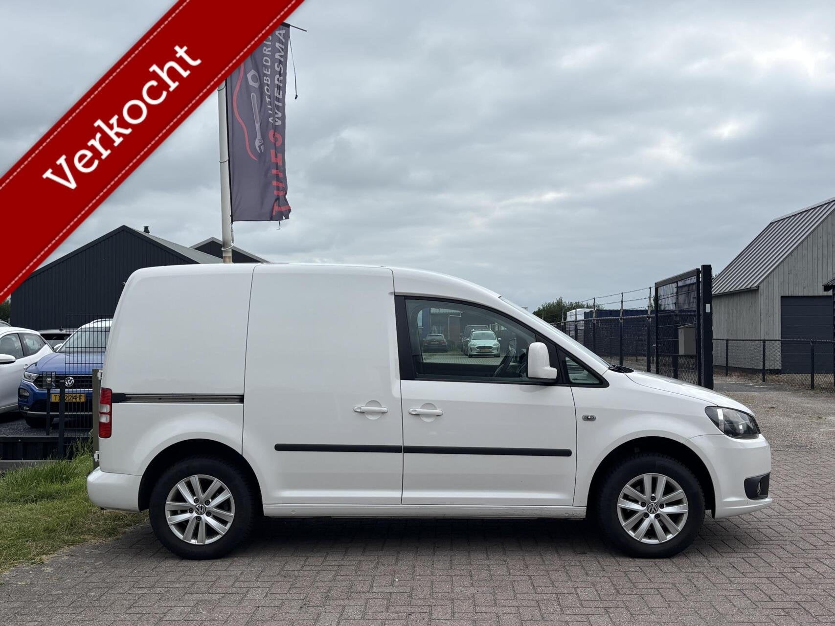 Volkswagen Caddy Bestel 1.6 TDI trekhaak cruise airco pdc, Euro 5, Gebruikt, 4 cilinders, 700 kg
