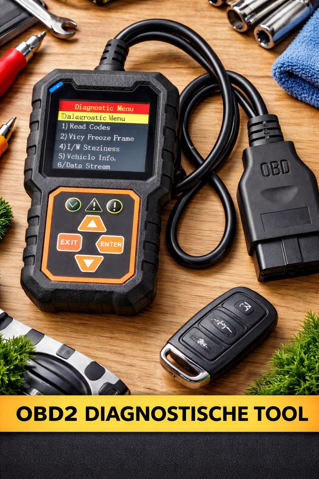 OBD2 Diagnostische Tool - Auto Foutcode Lezer, Ophalen of Verzenden, Nieuw