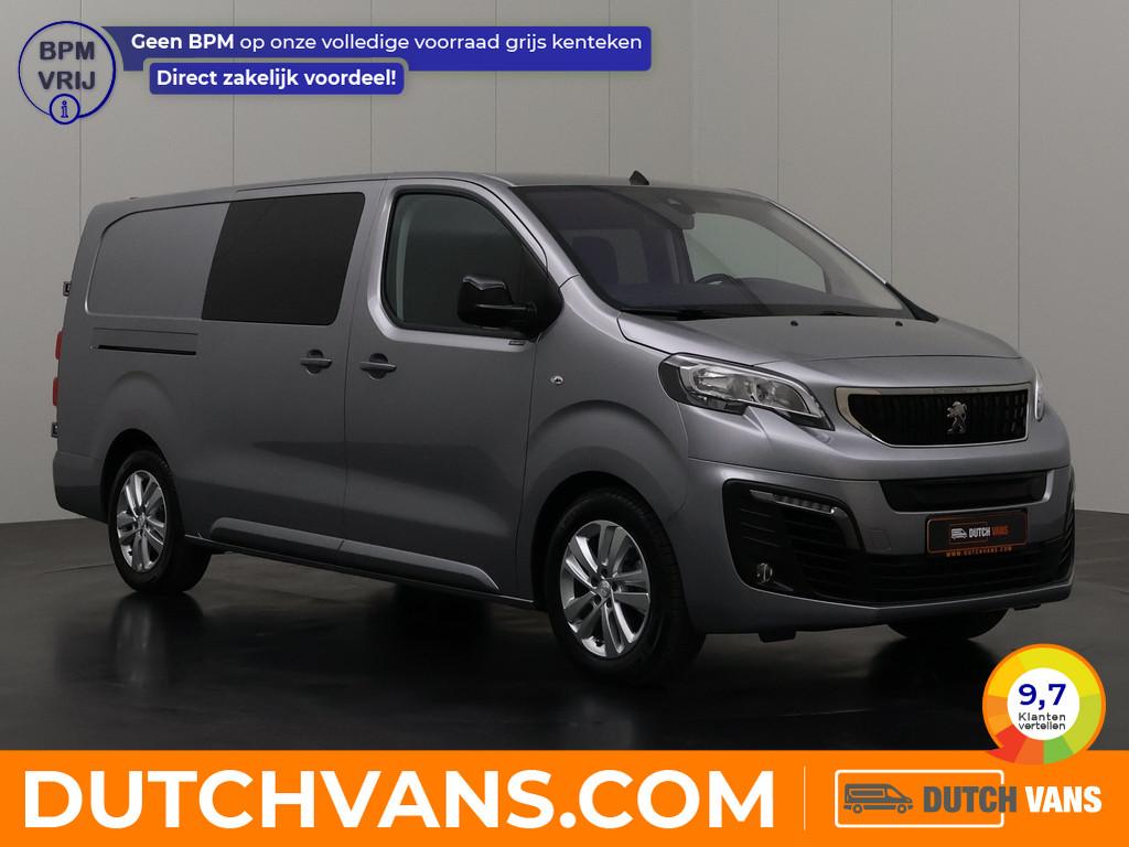 Peugeot Expert Demo ! Dubbele Cabine Lang Elektrisch 75KWh |, Auto's, Bestelauto's, Te koop, ABS, Achteruitrijcamera, Airconditioning