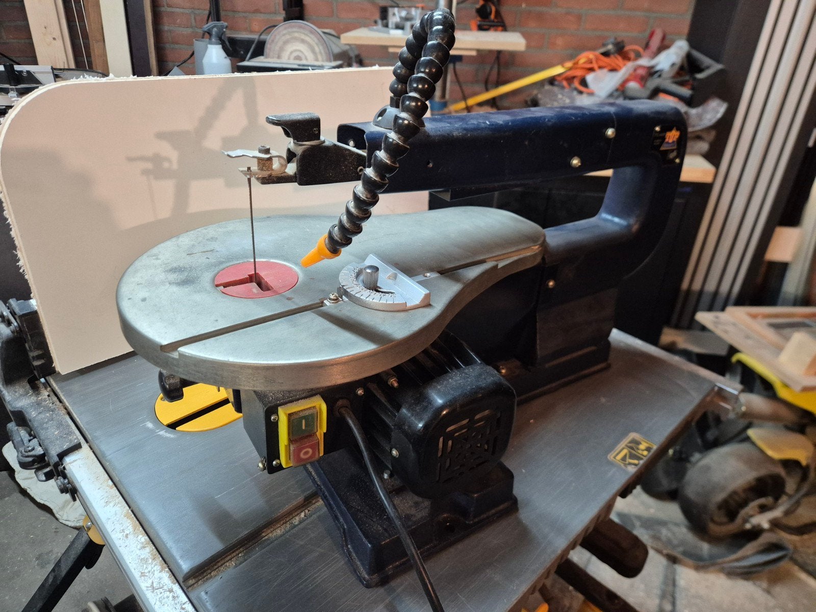 elektrische Figuurzaagmachine, Doe-het-zelf en Verbouw, Ophalen, Minder dan 30 mm, Gebruikt, Top Craft