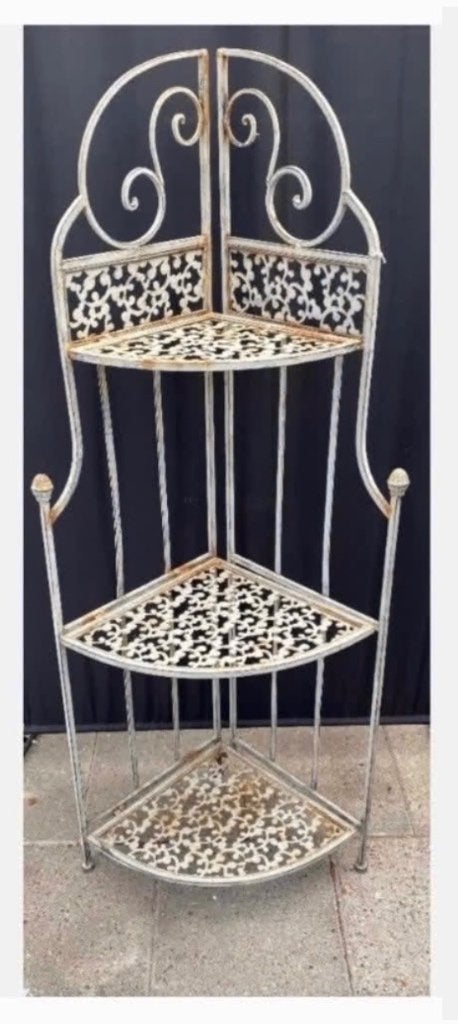 Vintage Tuindeco metaal Tuin-Rek, binnen buiten, tuin, kamer, Tuin en Terras, Ophalen, Gebruikt, X, X
