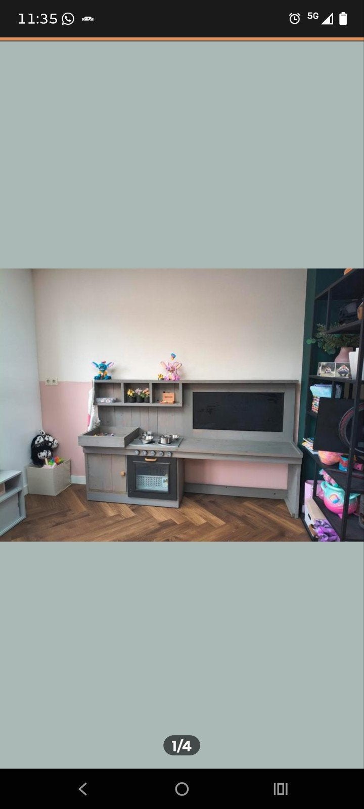 Opnieuw in de verkoop! steigerhouten speelkeuken, Ophalen, Overige typen