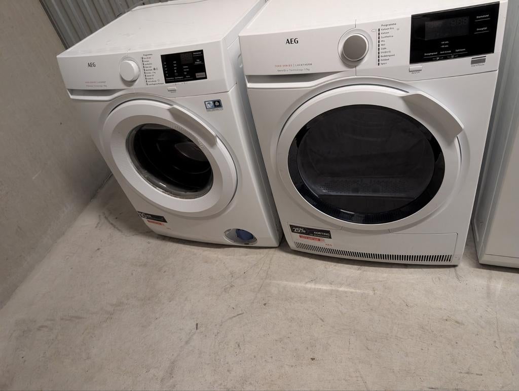 AEG wasmachine en Bosch Maxx 6 Sensitive droger, Ophalen of Verzenden
