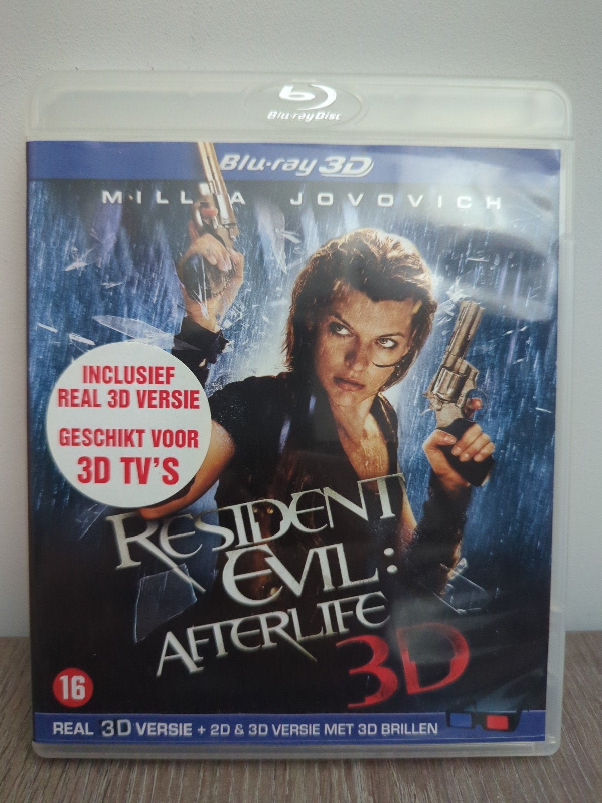 Resident Evil: Afterlife 3D Blu-ray (inclusief 3D bril), Vanaf 16 jaar, Nederlands, Film, Actie