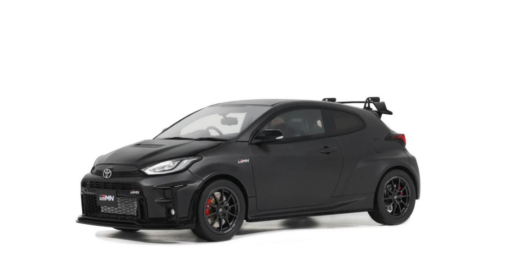 TOYOTA YARIS GR Circuit ZWART 2022 1/18 OTTO MOBILE OT1046, Verzenden, Nieuw, Auto, OttOMobile