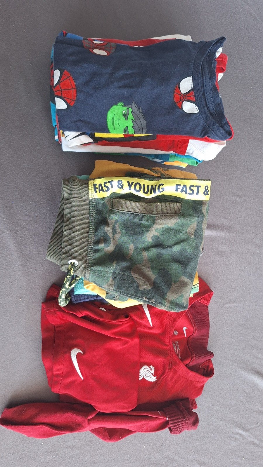 Jongens zomer kleding pakkwt maat 110 116, Ophalen of Verzenden, Nike, Jongen, Broek