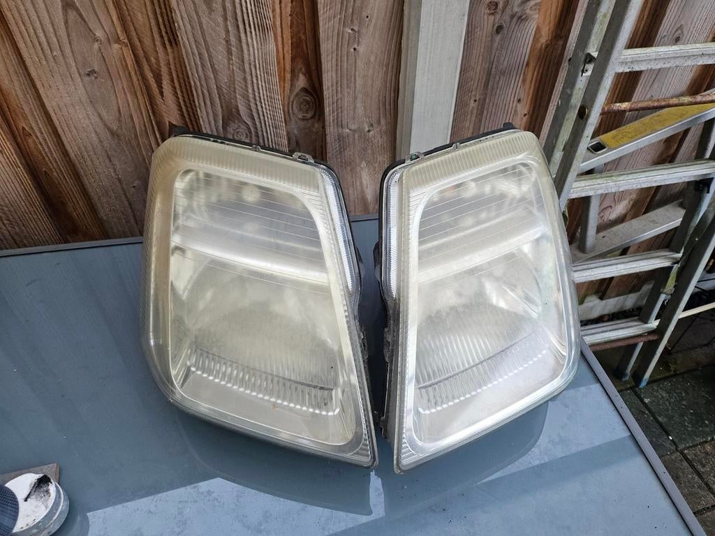2x koplampen voor een Citroën C2., Auto-onderdelen, Verlichting, Ophalen of Verzenden, Gebruikt, Citroën