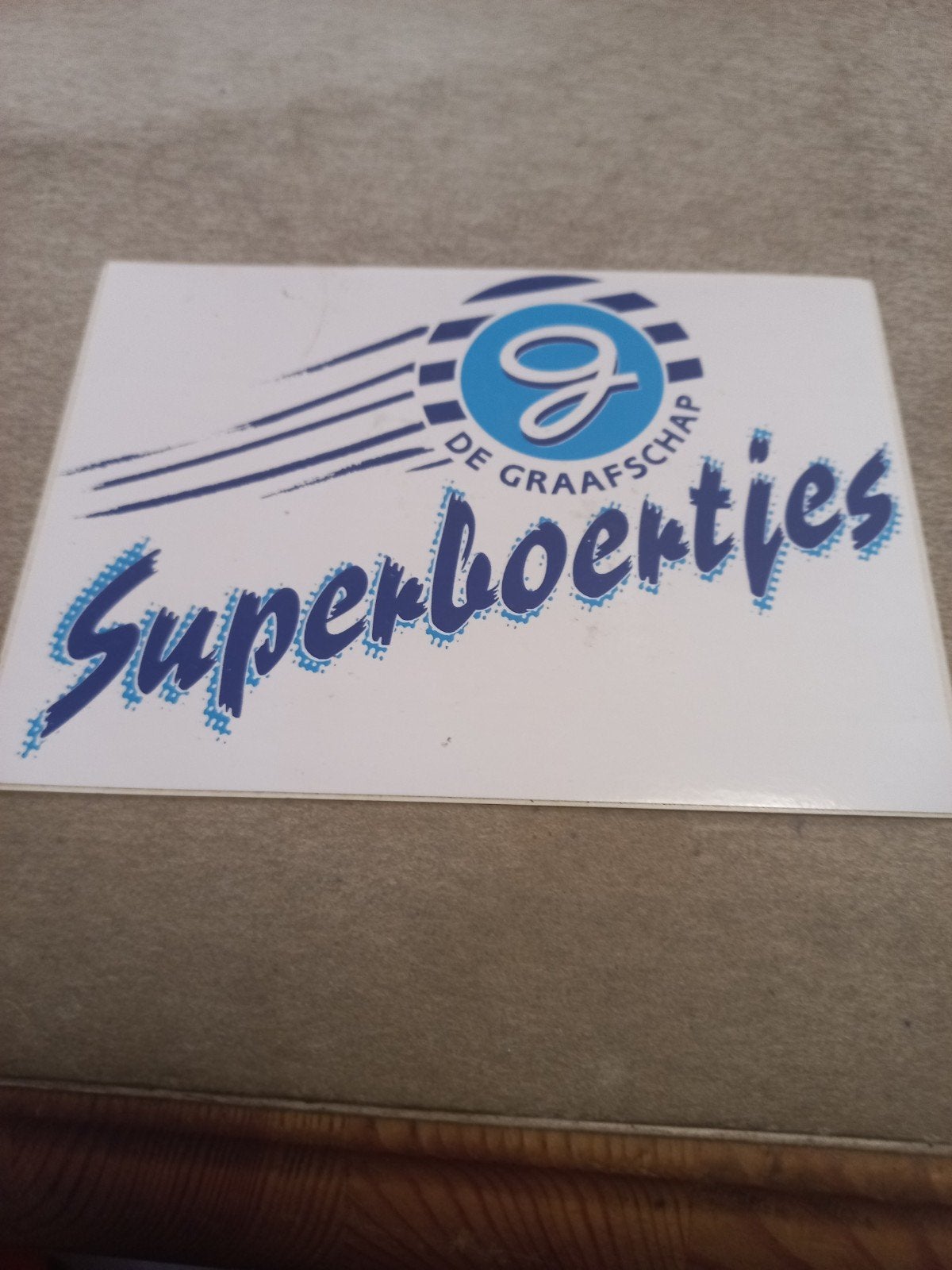De Graafschap Superboertjes Sticker, Ophalen of Verzenden, Gebruikt, Overige typen