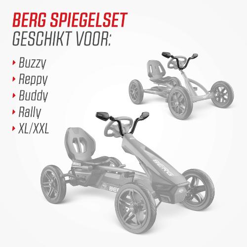 NIEUW Berg spiegelset past op (bijna) alle skelters van Berg, Kinderen en Baby's, Speelgoed | Buiten | Skelters, ., Nieuw, Ophalen of Verzenden