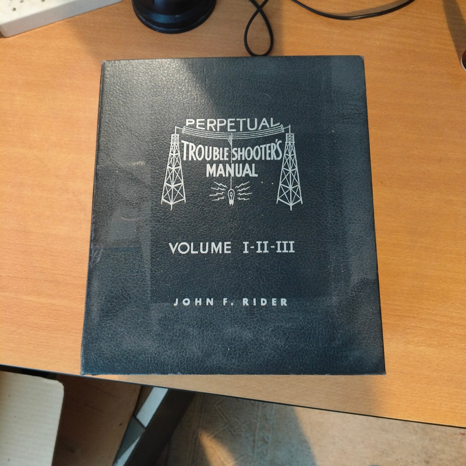 John F. Rider's Perpetual Trouble Shooter's Manual I-III, Boeken, Ophalen of Verzenden