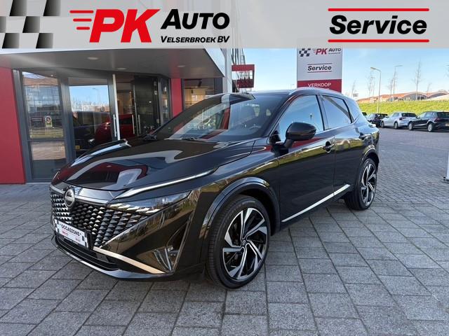 Nissan QASHQAI 1.3 MHEV Xtronic Tekna Plus | Navi | Pano | L, 12 maanden, Zwart, 4 cilinders, Zwart