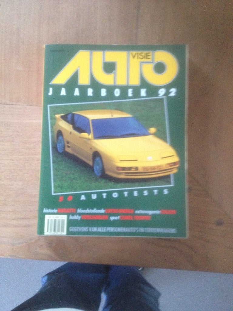 autovisie jaarboek 92, Ophalen of Verzenden, Gelezen, Algemeen