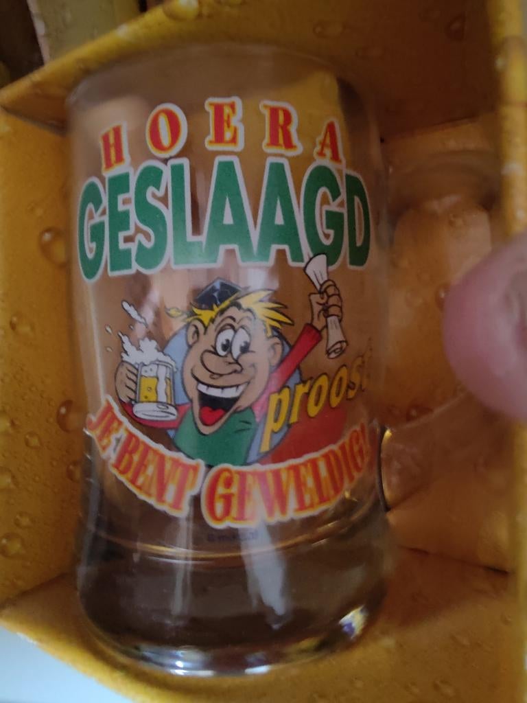Bierpullen met diverse teksten - per stuk af te halen, Ophalen, Gebruikt