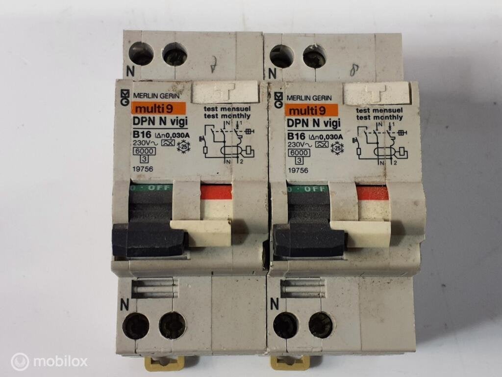 Stroomonderbreker Multi9 DPN N vigi