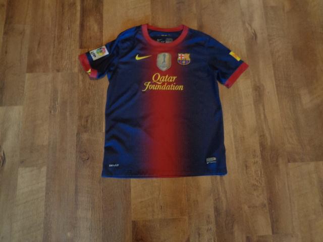 FC BARCELONA shirt maat 152-158 (thuisshirt 2012-2013), Sport en Fitness, Voetbal, Maat XS of kleiner, Verzenden, Zo goed als nieuw