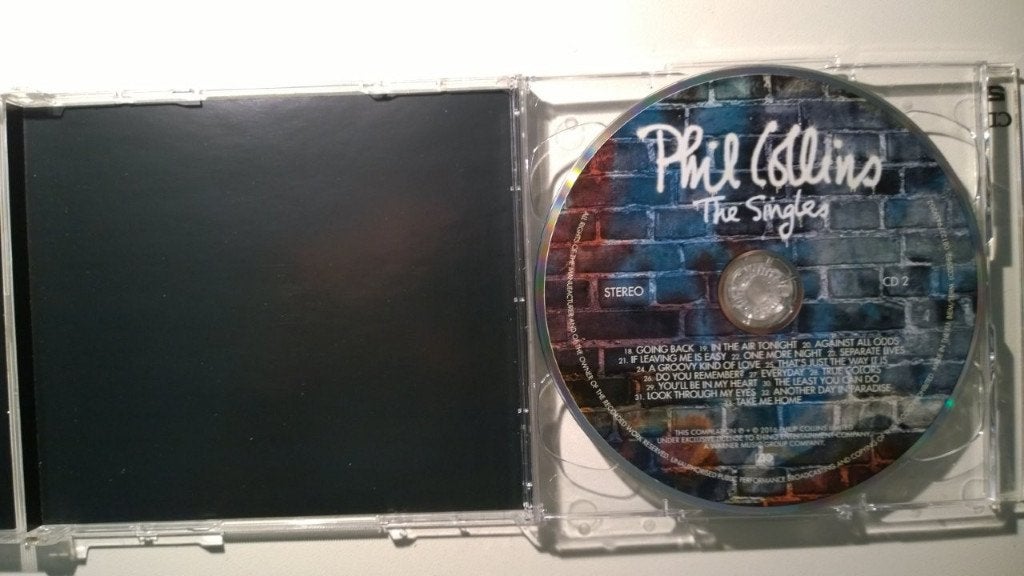Phil Collins - The Singles (2 CD), Ophalen of Verzenden, 1980 - 1989, Zo goed als nieuw