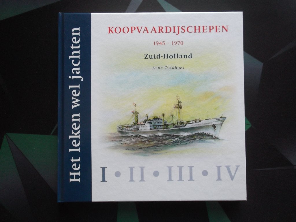 Koopvaardijschepen Zuid-Holland. Arne Zuidhoek., Verzenden, Zo goed als nieuw, Motorboot, Boek of Tijdschrift