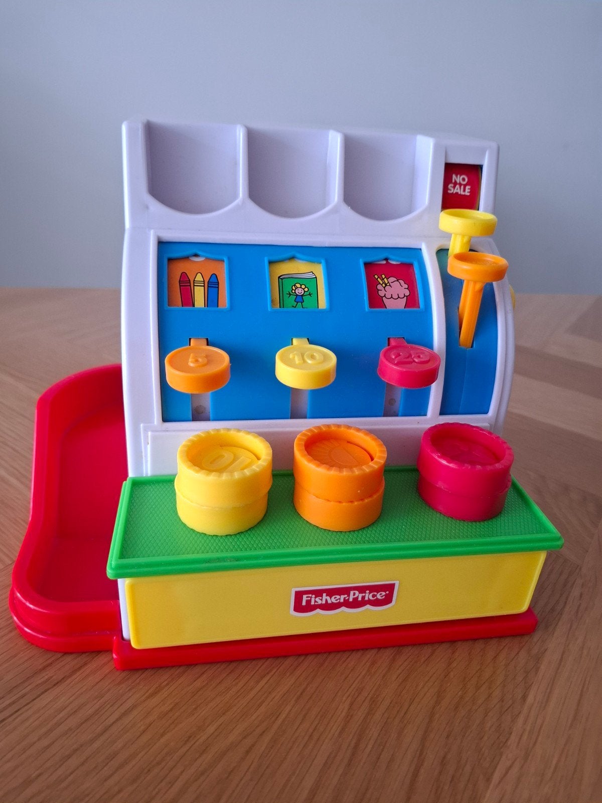 Fisherprice kassa, Ophalen, Zo goed als nieuw, Speelset