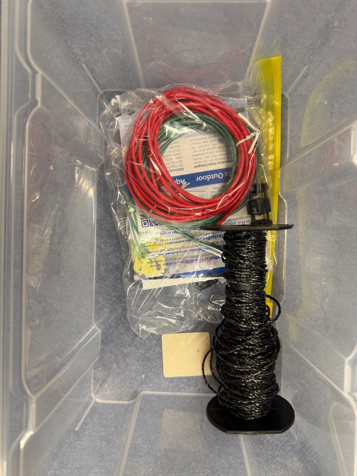 Elektrische afrastering set: draden, isolatoren, omvormer, Ophalen of Verzenden, Gebruikt, Overige typen