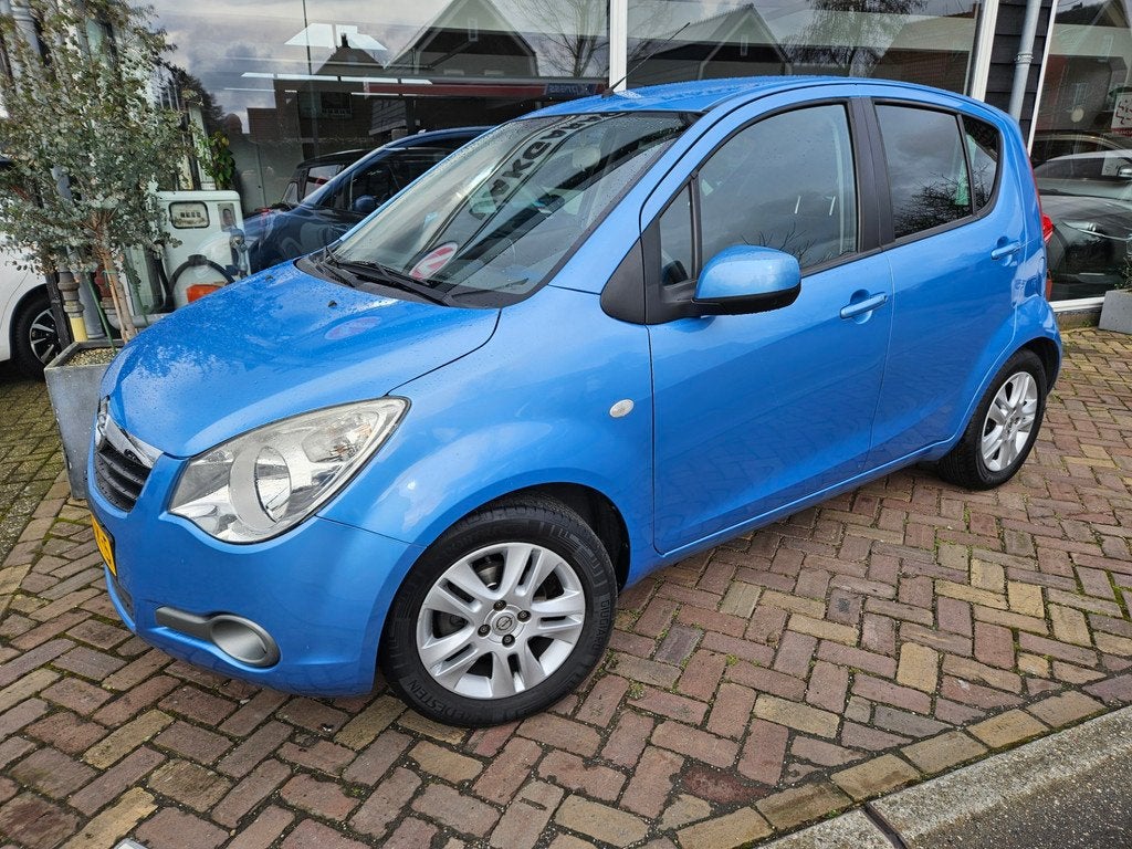 Opel Agila 1.0 Edition,frisse auto,lage km!, Euro 5, Gebruikt, 31 €/maand, Blauw
