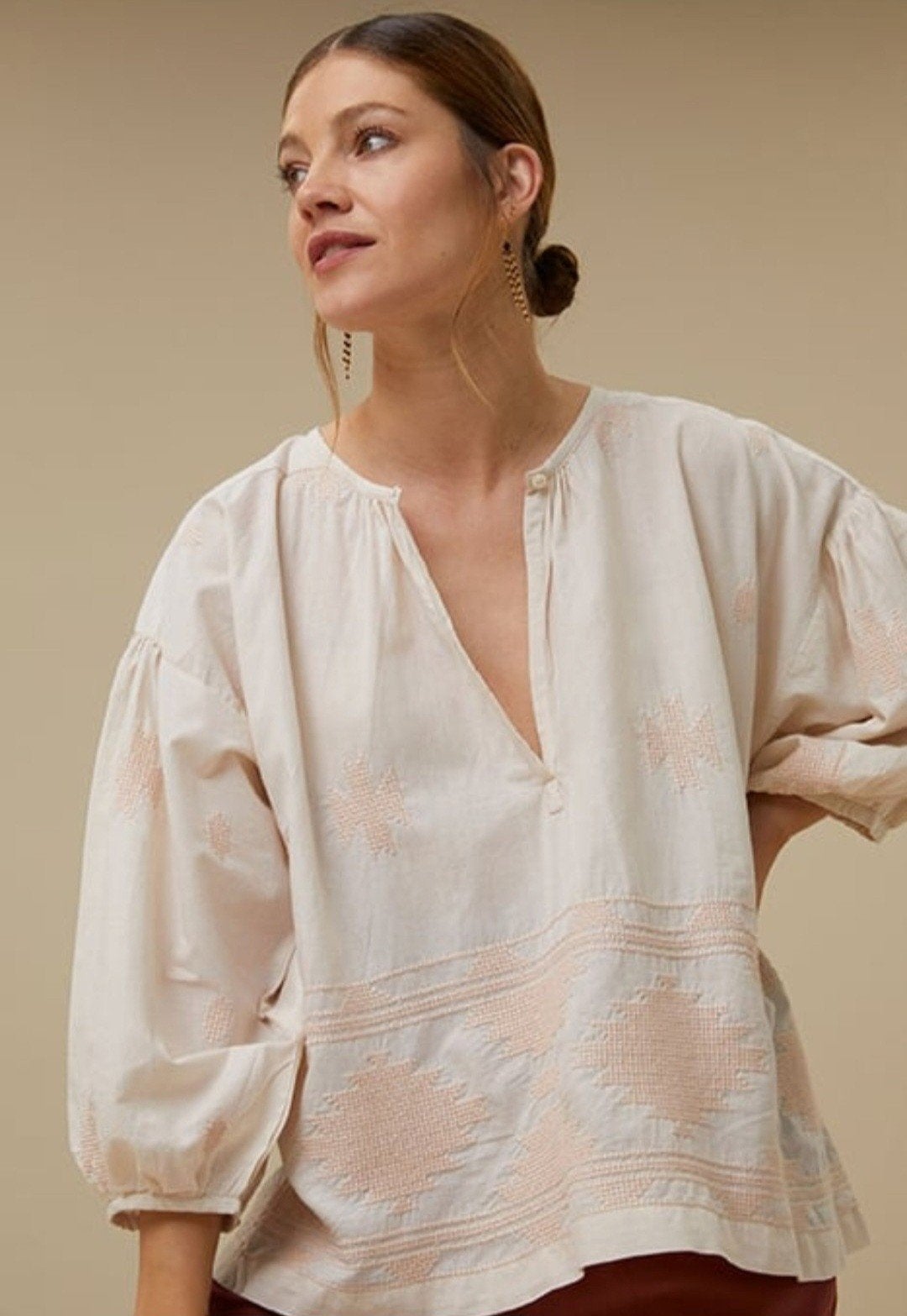 By bar loose fit blouse nieuw, Kleding | Dames, Blouses en Tunieken, By-bar, Nieuw, Maat 36 (S), Meerkleurig