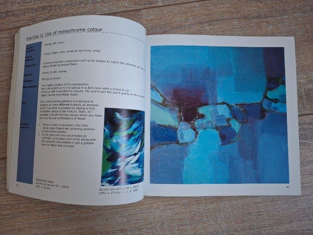 Boek Painting Abstracts, Rolina van Vliet, Ophalen of Verzenden, Gelezen, Schilder- en Tekenkunst, Rolina van Vliet