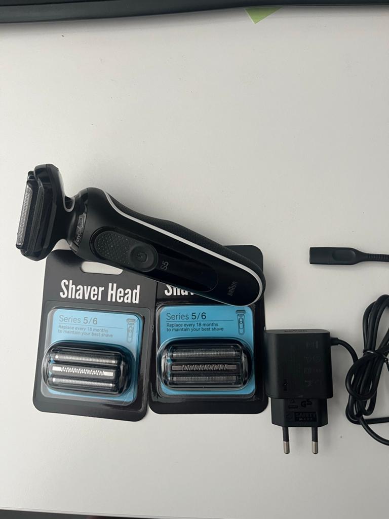 Braun Series 5 Scheerapparaat,  2 nieuwe koppen, Witgoed en Apparatuur, Persoonlijke-verzorgingsapparatuur, Ophalen of Verzenden