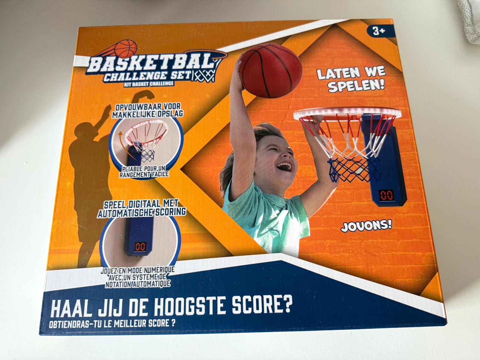 Basketbal speelgoed, Ophalen, Zo goed als nieuw, Jongen of Meisje