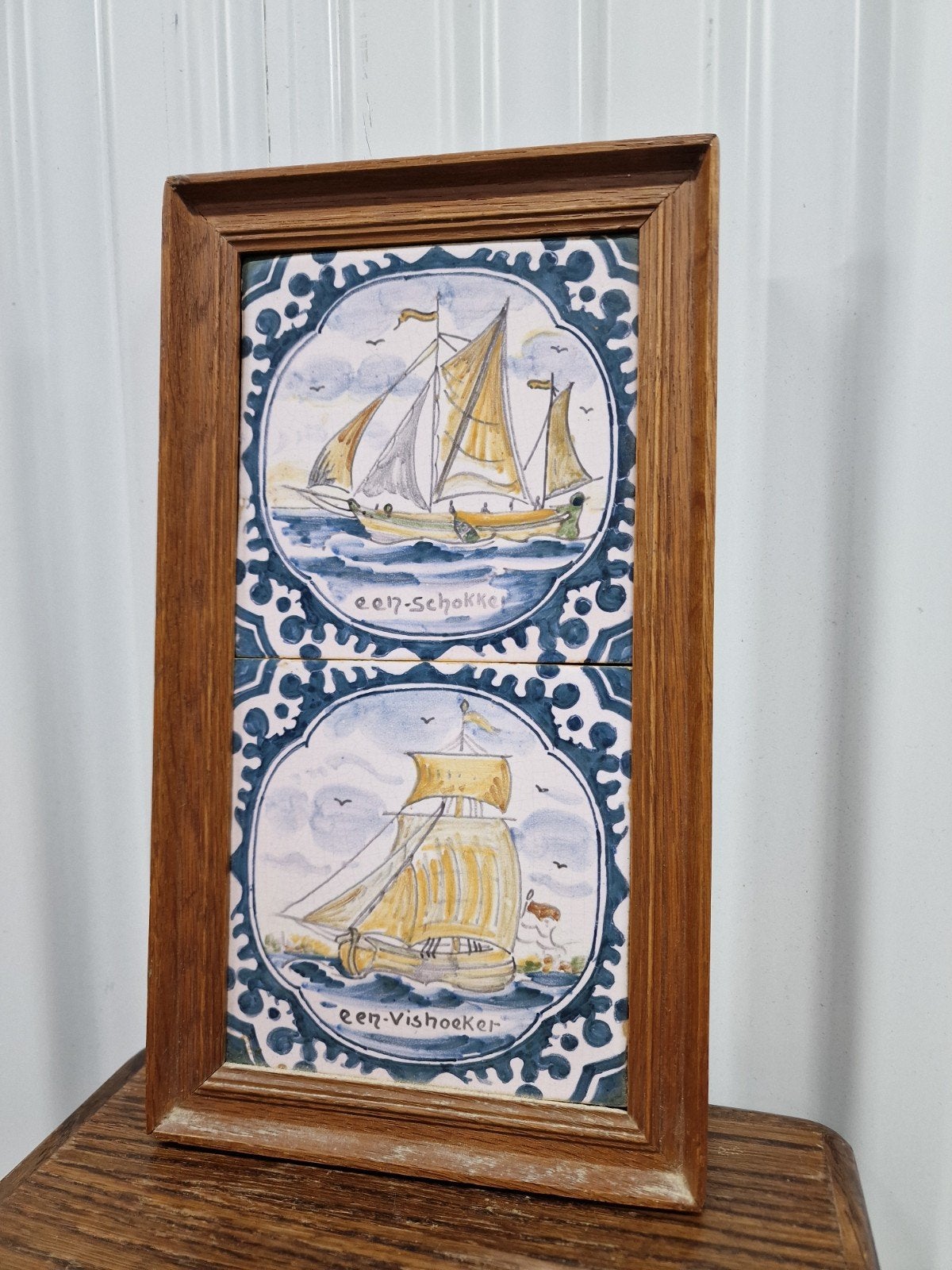 keramiek tegels vintage antiek boot Nederland, Ophalen of Verzenden