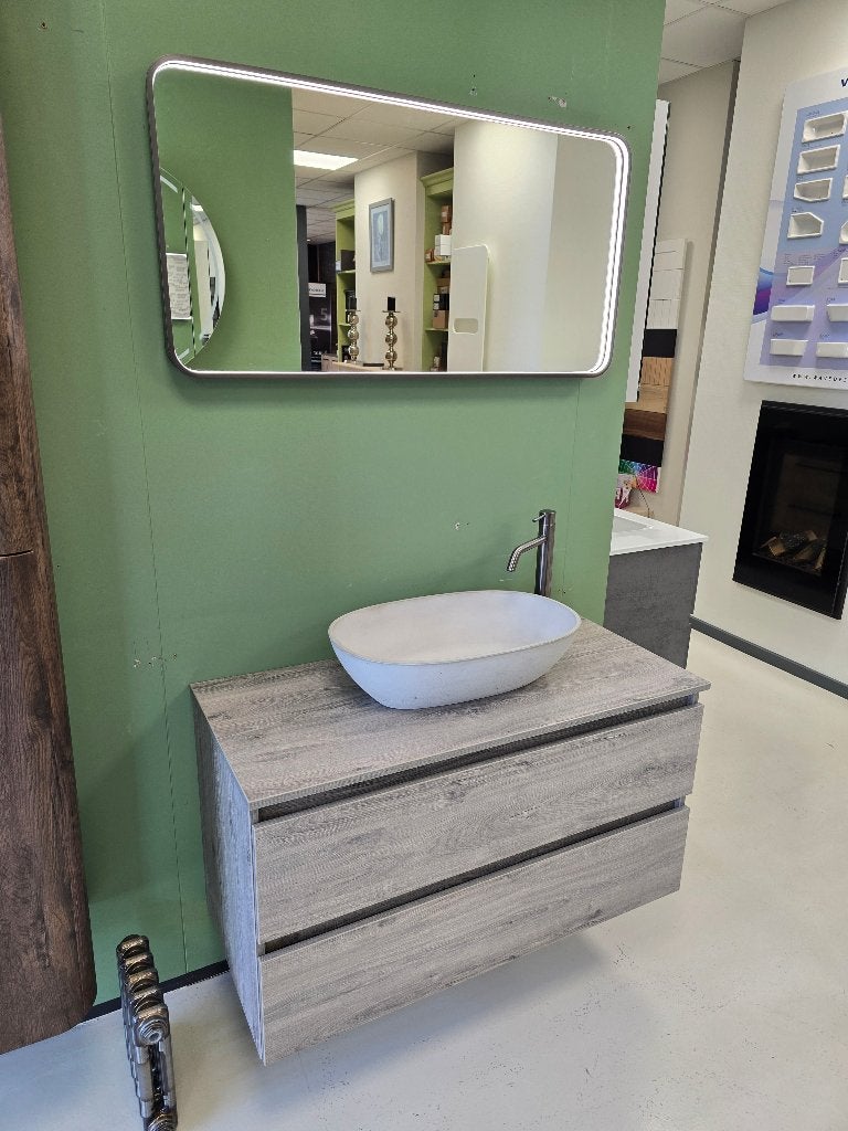 Sanibell wastafelmeubel 100 cm set compleet NIEUW