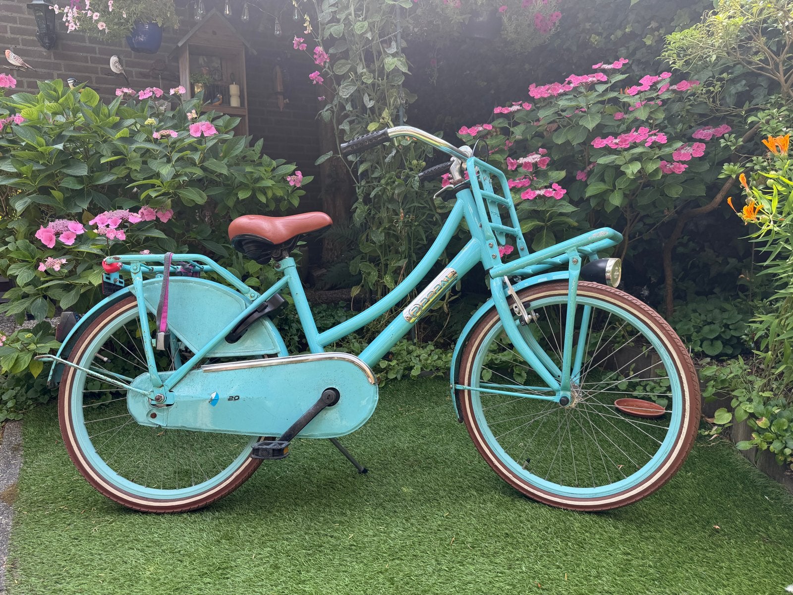 Popal Daily Dutch Basic Meisjesfiets 22 inch, Terugtraprem, Gebruikt, Minder dan 47 cm, Ophalen