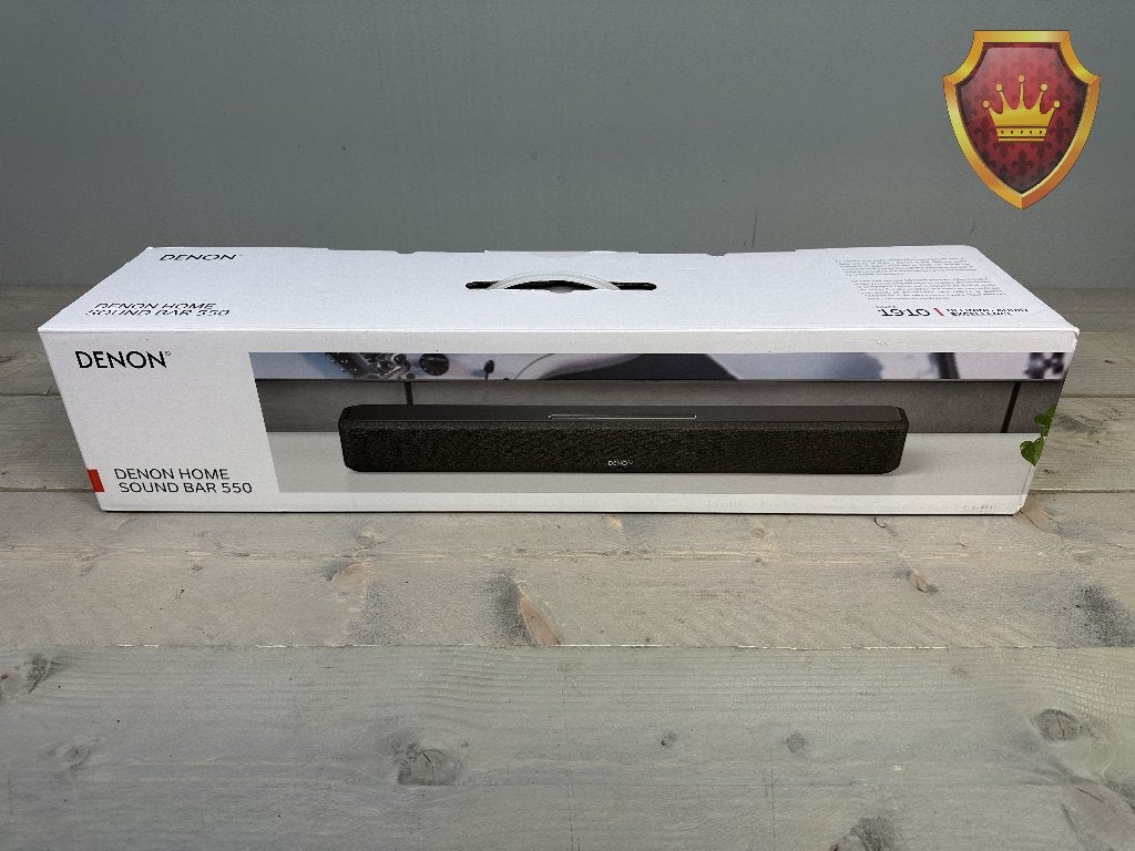 Denon Home Sound Bar 550 Zwart + garantie 2028, NVT, NVT, Ophalen of Verzenden, Zo goed als nieuw