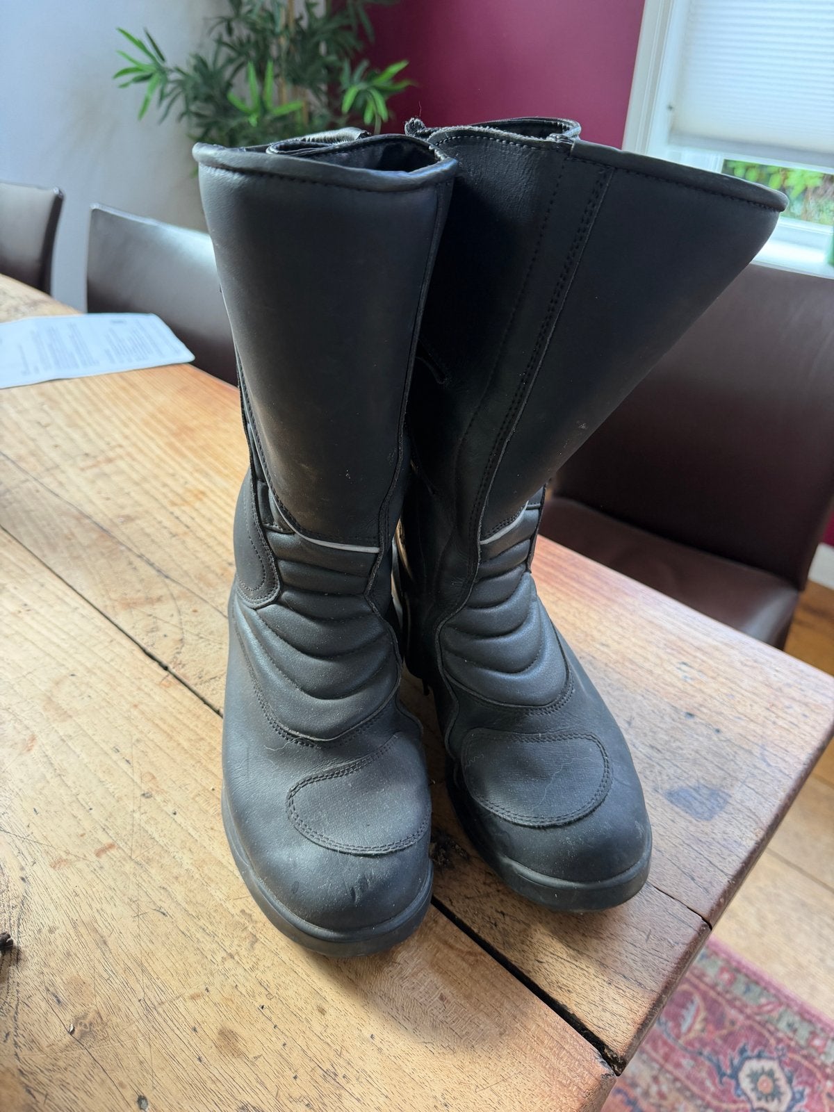 Zwarte Drytex motorlaarzen, maat 40, Motoren, Ophalen, Tweedehands, Heren, Laarzen
