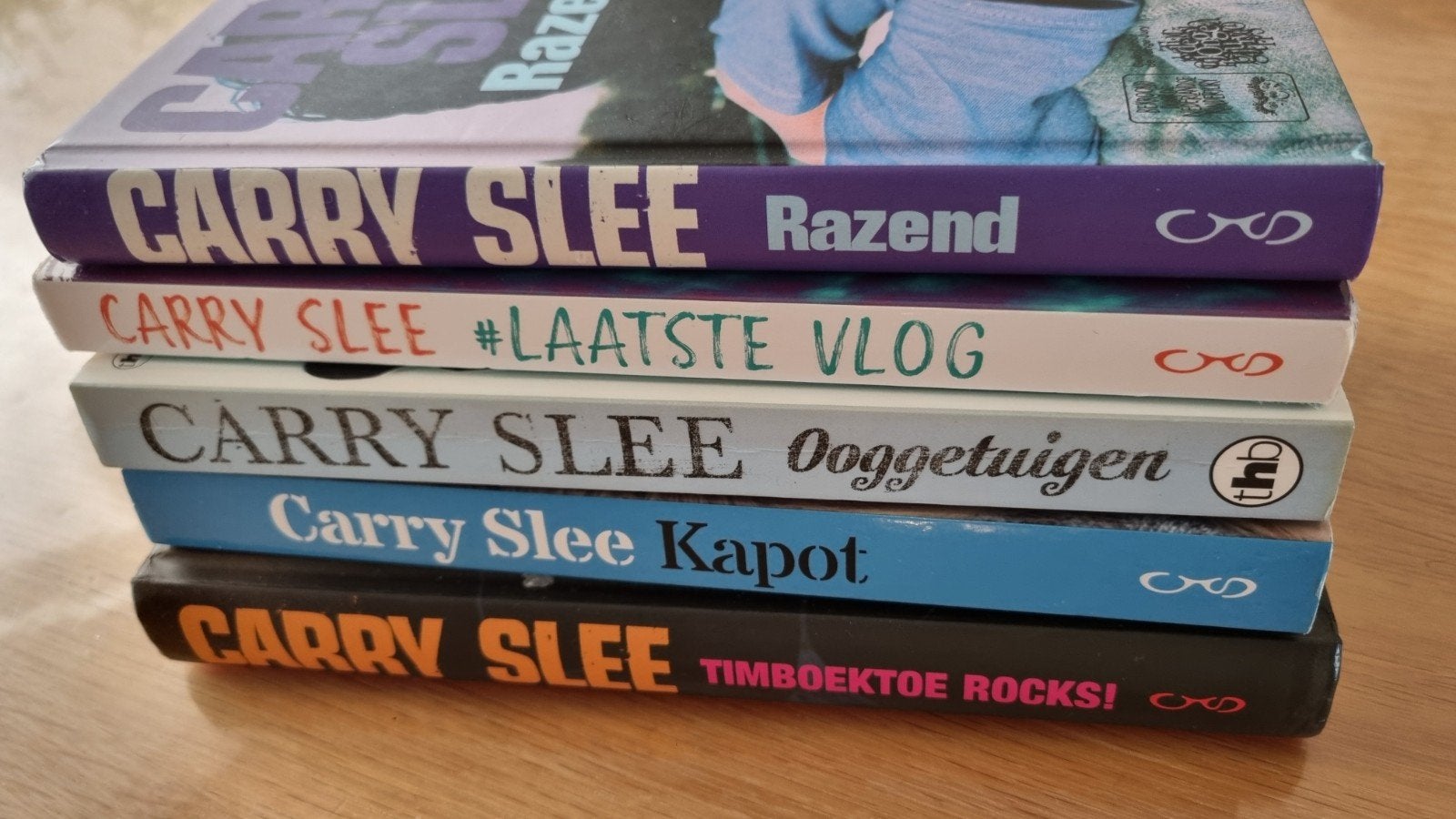 Carry Slee boeken: 5 stuks, Ophalen of Verzenden, Zo goed als nieuw