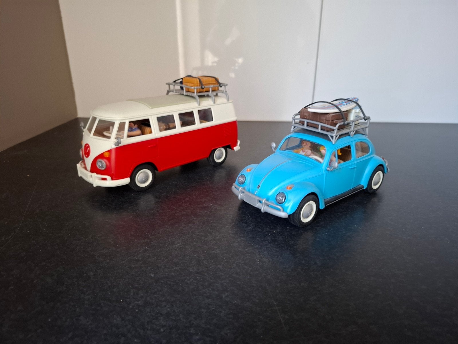 Playmobil VW bus en Kever met accessoires, Ophalen of Verzenden, Zo goed als nieuw