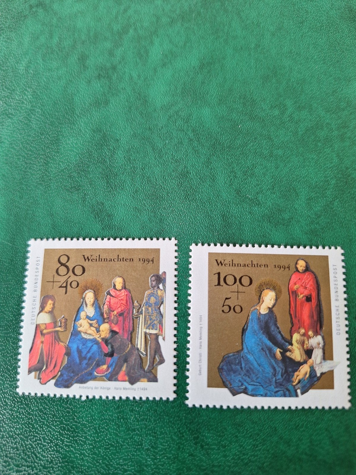 Duitsland: mi. 1770/71. Kerst 1994., Ophalen of Verzenden, 1990 tot heden, Postfris