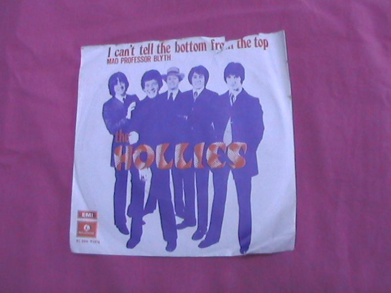 hollies jukebox single i cant tell the bottom from the top, Verzenden, Zo goed als nieuw, Pop