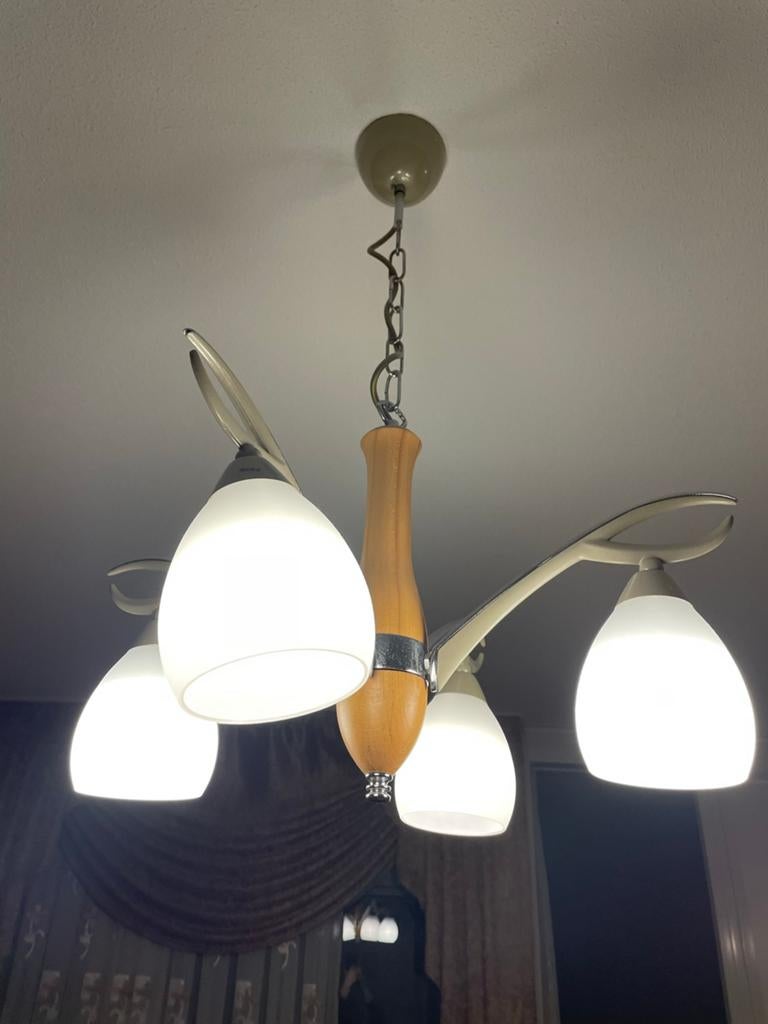 2 hanglampen, Ophalen, Gebruikt, Minder dan 50 cm