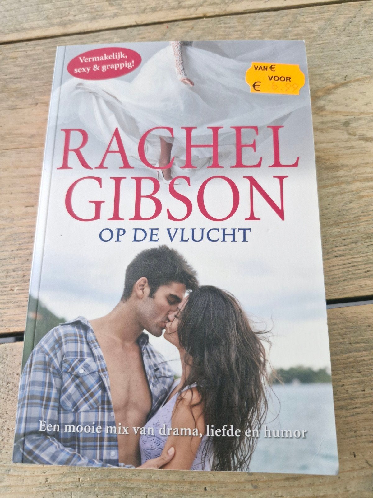 Rachel Gibson - Op de Vlucht (Romantische Roman), Ophalen of Verzenden, Gelezen, Rachel Gibson, Nederland