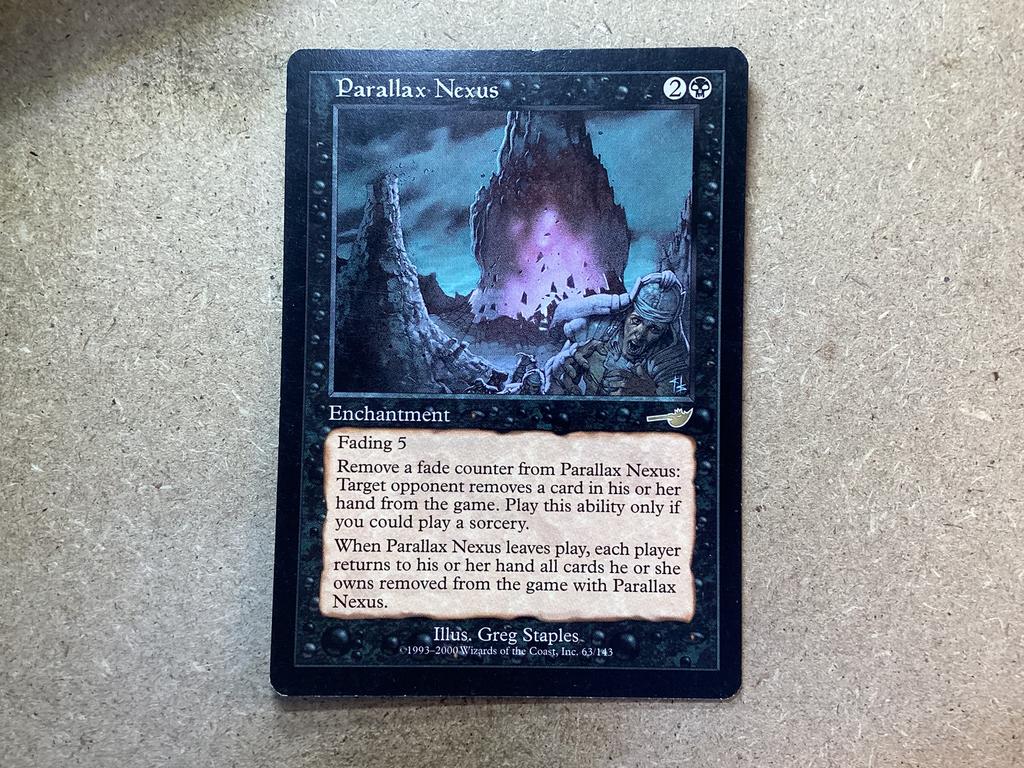 1x Parallax Nexus [063/143] (Good), Ophalen of Verzenden, Gebruikt, Losse kaart