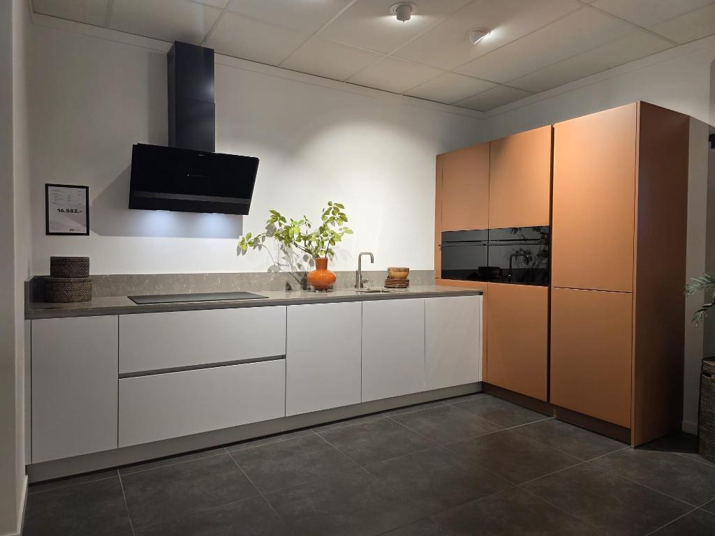Hoekkeuken met losse buffetkast, Overige kleuren, Hoekkeuken, Nieuw, Ophalen of Verzenden