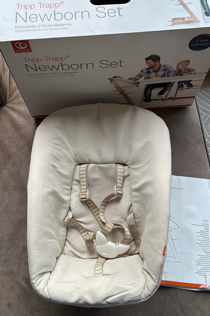 Stokke newbornset baby kuipje newborn set tripp trapp, Ophalen of Verzenden, Zo goed als nieuw, Overige typen