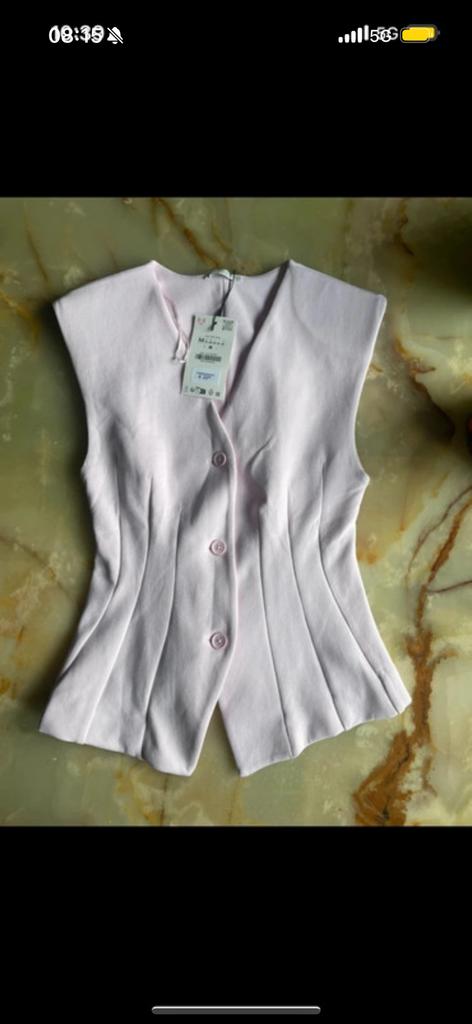 Zara roze pak, Kleding | Dames, Bodywarmers, Ophalen of Verzenden, Zo goed als nieuw, Roze